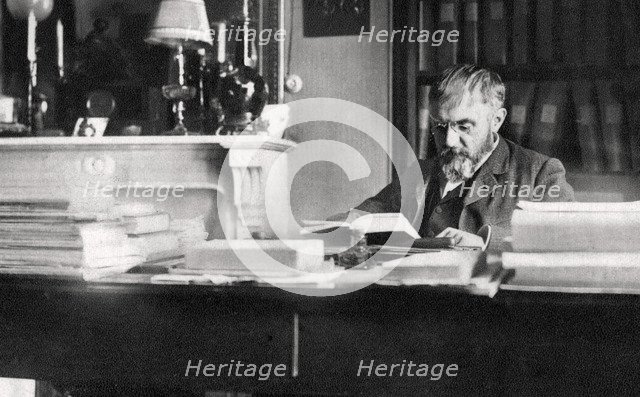 Rene Doumic, French literary critic and man of letters, 1922. Artist: Unknown