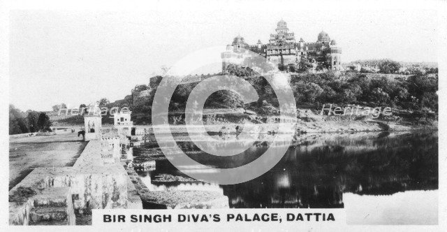 Bir Singh Deo's palace, Datia, India, c1925. Artist: Unknown