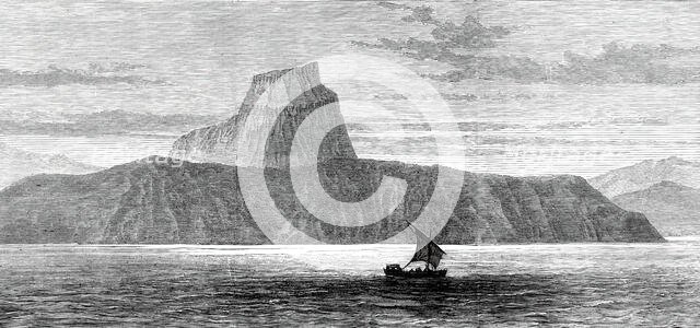 Sketches by Lieutenant Cameron in Central Africa: Malumbi Hill, Lake Tanganyika, 1876. Creator: Unknown.