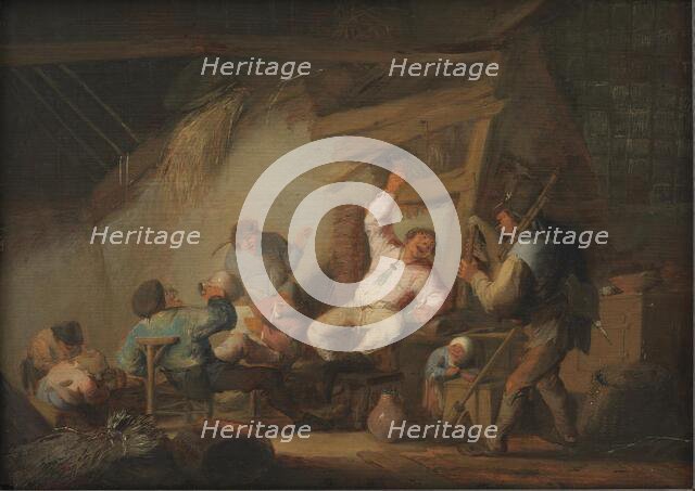 Making Merry in a Farm Cottage, 1536-1635. Creator: Adriaen van Ostade.