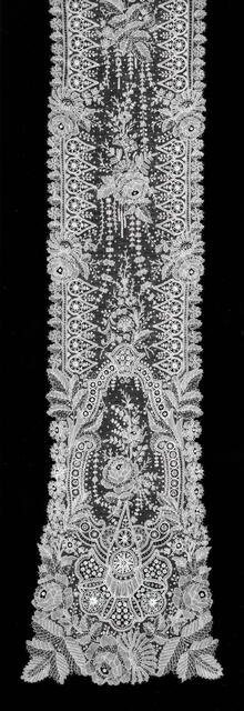 Scarf, Belgium, 1870/90. Creator: Unknown.