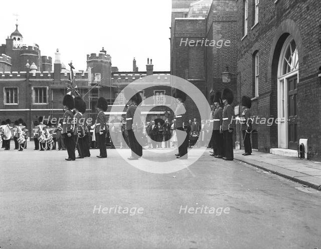 Guards at St James' Palace, London, c1955. Creator: Arthur Charles Kirby Ware.