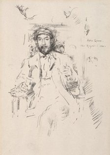 John Grove, 1895. Creator: James McNeill Whistler (American, 1834-1903).