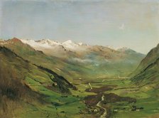 The Gastein Valley I, 1877. Creator: Anton Romako.