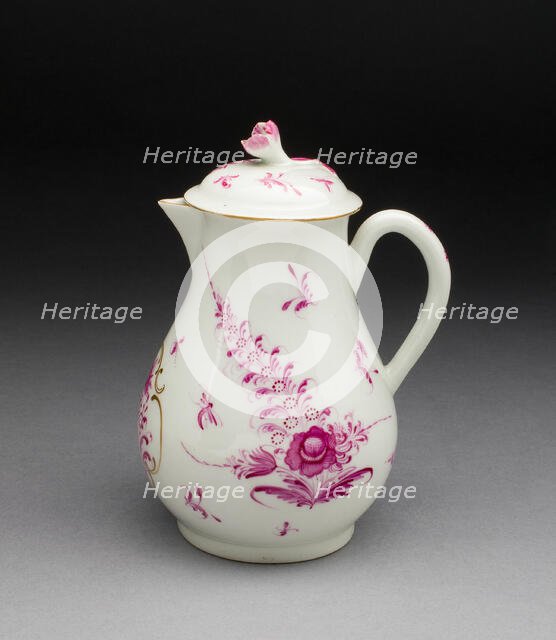 Milk Jug, Worcester, c. 1770. Creator: Royal Worcester.