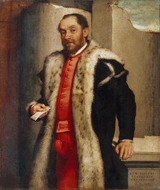 Portrait of Antonio Navagero, 1565. Creator: Moroni, Giovan Battista (1520/25-1578).