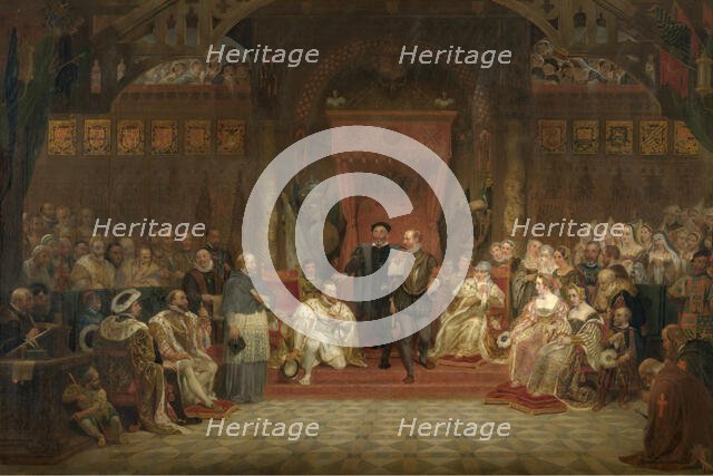 Abdication of Charles V. Creator: Philippe Jacques van Bree.