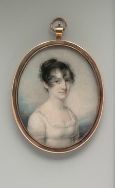 Mrs. Robert Macomb (Mary Cornell Pell ), ca. 1806. Creator: Edward Greene Malbone.