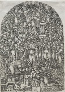 The Apocalpse: An Innumerable Multitude which stand before the Throne, 1555. Creator: Jean Duvet (French, 1485-1561).