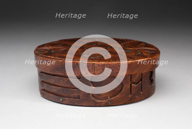 Box with Lid, c. 1759. Creator: Unknown.