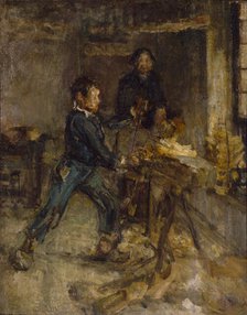 Study for the Young Sabot Maker, ca. 1895. Creator: Henry Ossawa Tanner.