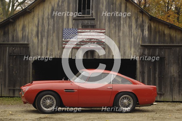 Aston Martin DB4 GT by Touring 1960. Artist: Simon Clay.