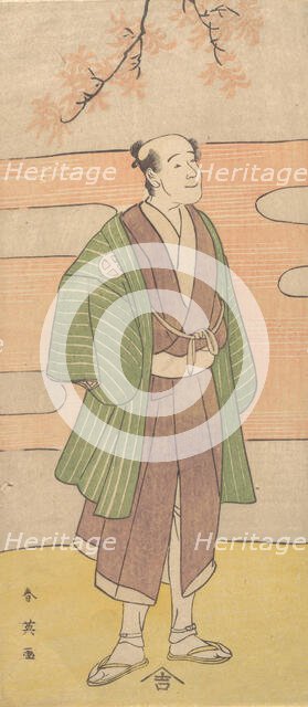 The Actor Otani Oniji III, 1762-1819. Creator: Katsukawa Shun'ei.