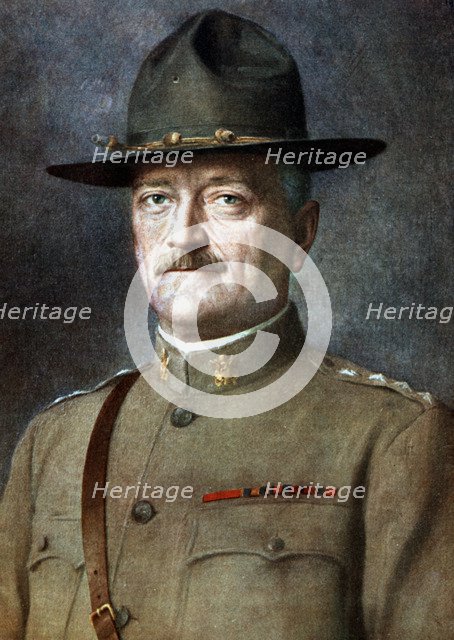 John Joseph Pershing, American general. Artist: Unknown