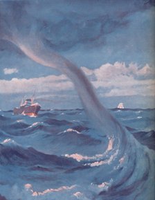 'The Waterspout That Joins Cloud and Sea', 1935. Artist: Unknown.