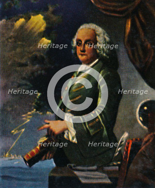 'Benjamin Franklin 1706-1790', 1934. Creator: Unknown.