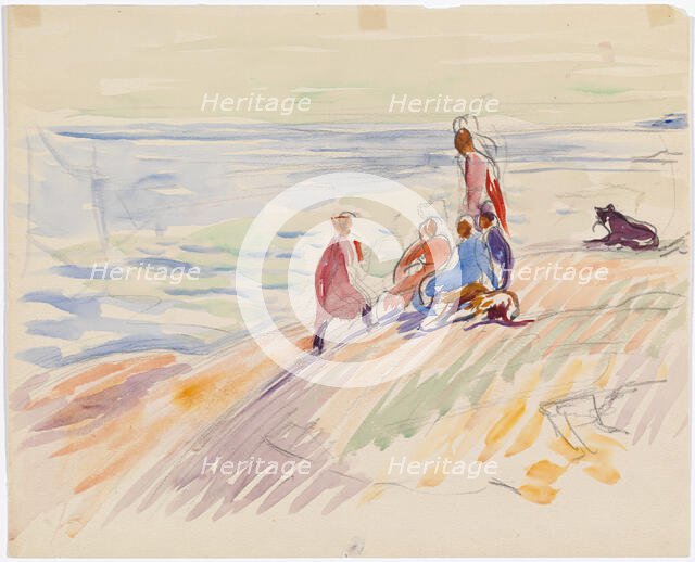 Shore Landscape, c1910. Creator: Magnus Enckell.