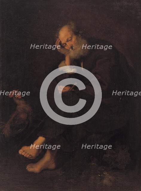 St Peter Repentant, 1624-1670. Creator: Karel van Mander III.