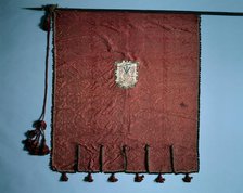 Banner with Medallions of Christ's Passion, 1700s. Creator: Unknown.