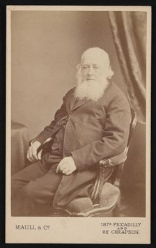 Portrait of John Gould (1804-1881), Before 1875. Creator: Maull & Co.