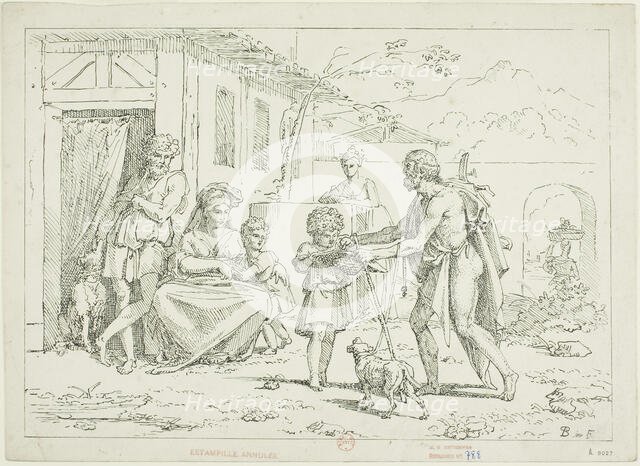 Homer, 1804-06. Creator: Pierre Nolasque Bergeret.