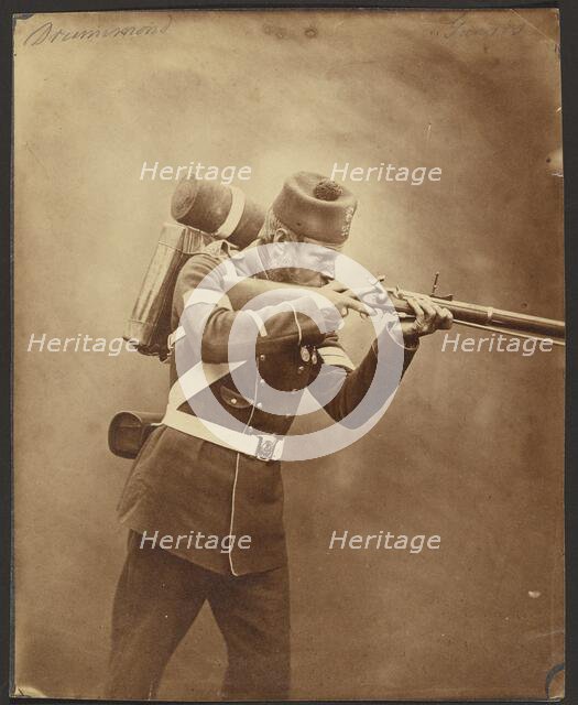 Portrait of a Soldier, about 1856. Creator: Cundall & Howlett.