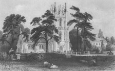 'Windlesham Church', mid 19th century.  Creator: E Radclyffe.