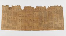 The Book of the Dead of Nes-Min, Section 10, c200-30 BC. Creator: Unknown.