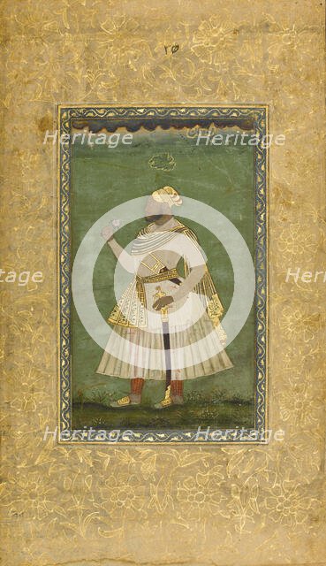 A Portrait of Farhad Khan, ca 1680. Creator: Unknown.