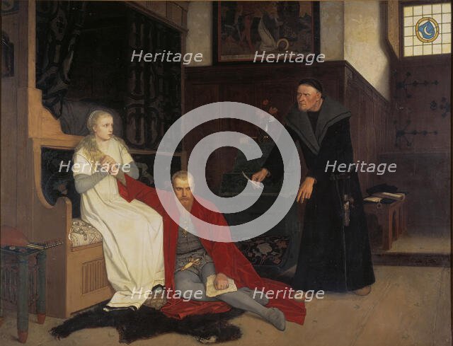 Erik XIV, King of Sweden, 1871. Creator: Georg von Rosen.