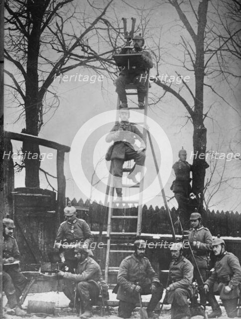 German observers, between c1915 and 1918. Creator: Bain News Service.