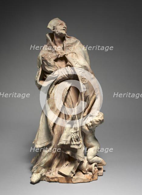 Study for The Blessed Alessandro Sauli, 1663-1668. Creator: Pierre Puget (French, 1620-1694).