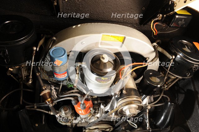 Porsche 356 1600 Super 1960. Artist: Simon Clay.