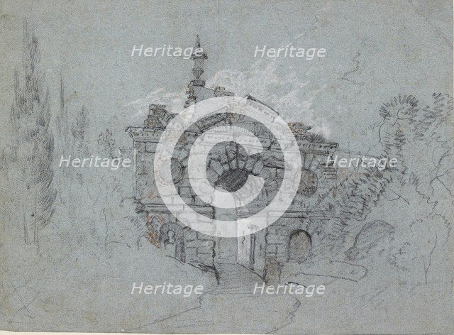 The Ruined Arch at Kew, c1760s. Artist: Richard Wilson.