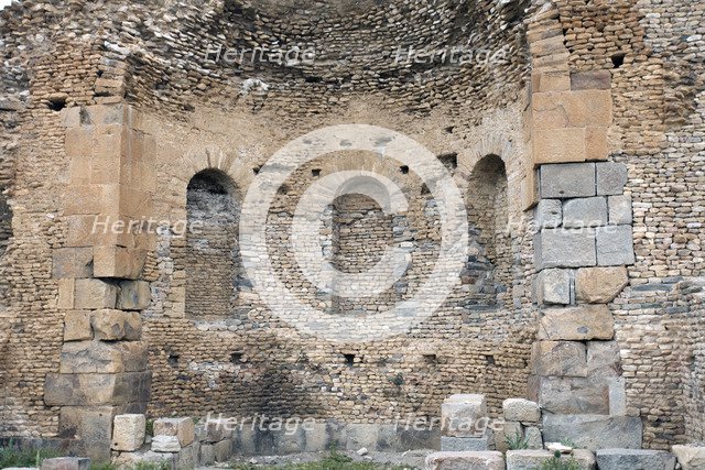 A basilica in Chemtou, Tunisia. Artist: Samuel Magal