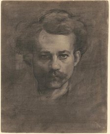 Self-Portrait, 1896. Creator: Jerome Myers.