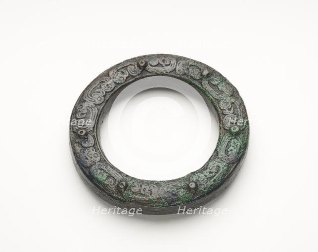Ring handle of a vessel, Western Zhou dynasty, ca. 1050-771 BCE. Creator: Unknown.