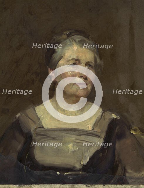 Sybil Margaret Thomas, Viscountess Rhondda, early 20th century. Creator: Solomon Joseph Solomon.