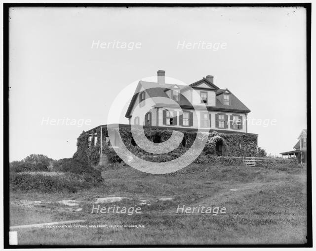 Celia Thaxter's cottage, Appledore, Isles of Shoals, N.H. i.e. Maine, c1901. Creator: Unknown.