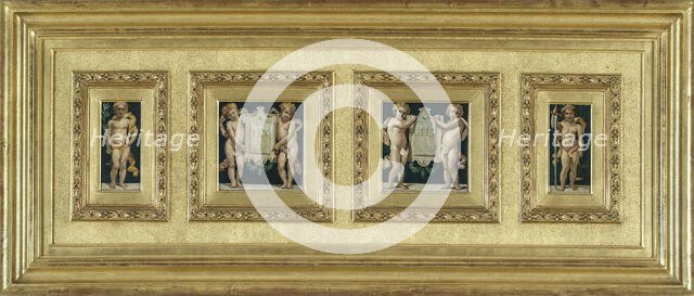 Esquisse pour la salle d'audience de la Cour des Assises du Palais de Justice de..., c1866-1873. Creator: Leon Joseph Florentin Bonnat.