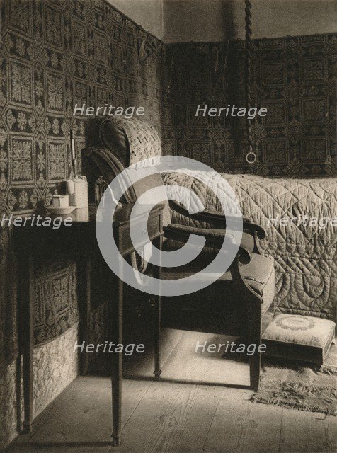 'Weimar. Goethe's death chamber', 1931. Artist: Kurt Hielscher.