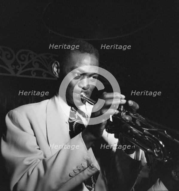 Portrait of Taft Jordan, Aquarium, New York, N.Y., ca. Nov. 1946. Creator: William Paul Gottlieb.