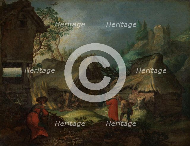 The Adoration of the Shepherds, 1628. Creator: Abraham Bloemaert.