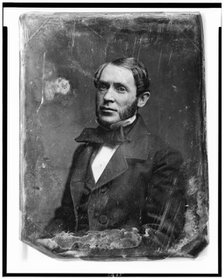 John Wheeler, half-length portrait, three-quarters to left, between 1844 and 1860. Creator: Mathew Brady.