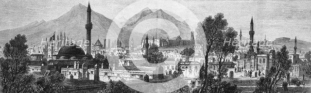 Viev of Erzurum, 1878. Artist: Willmore, Arthur (1814-1888)
