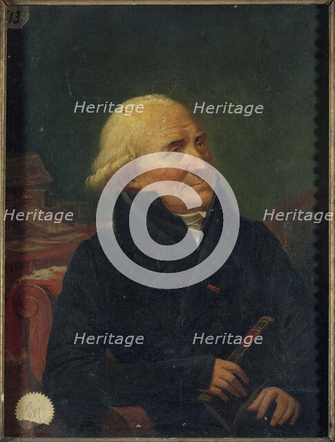 Portrait of President Le Poitevin, c1831. Creator: Pierre-Roch Vigneron.