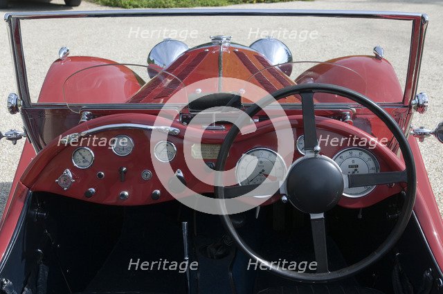 1937 SS 100 Artist: Unknown.