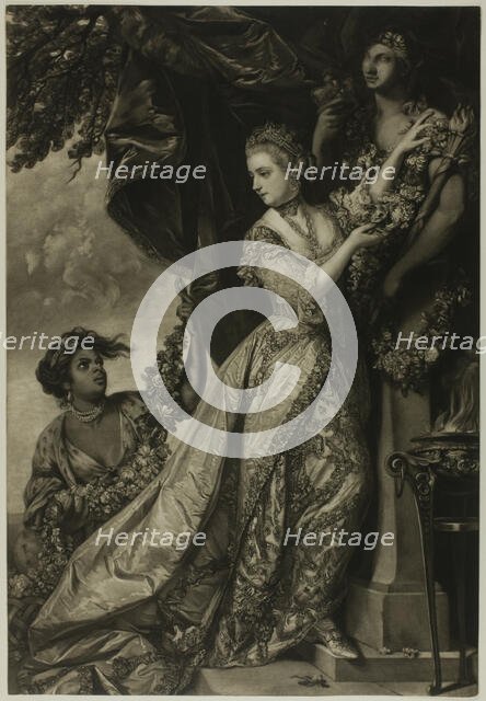 Lady Elizabeth Keppel, c. 1760. Creator: Edward Fisher.