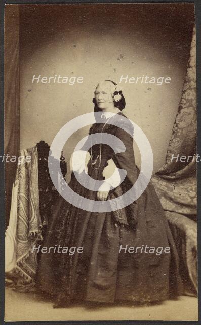 Portrait of a Woman, 1860s. Creator: Unknown.