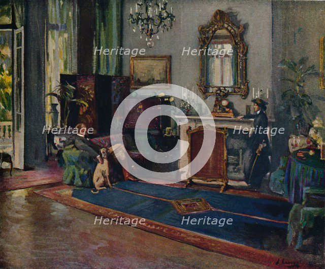 The Greyhound, 1910, (1914). Artist: Sir John Lavery